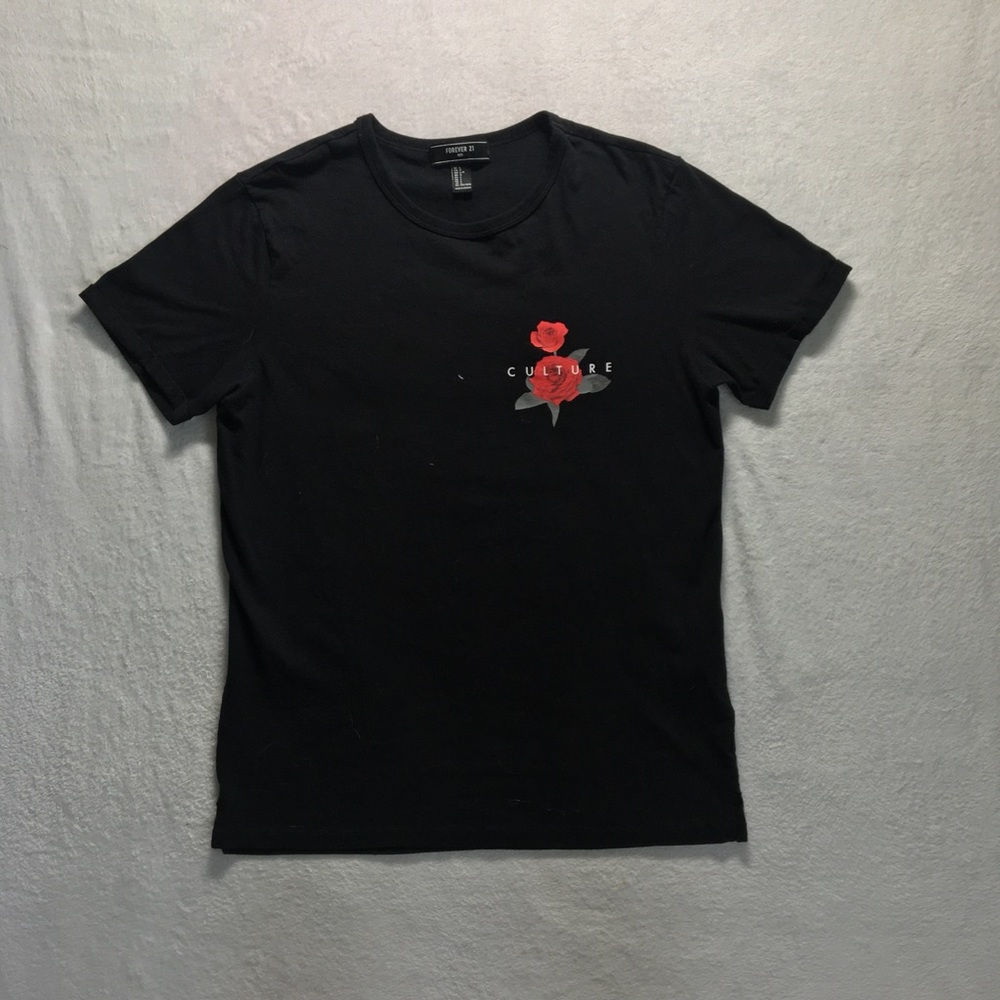 Black Forever 21 Tee
